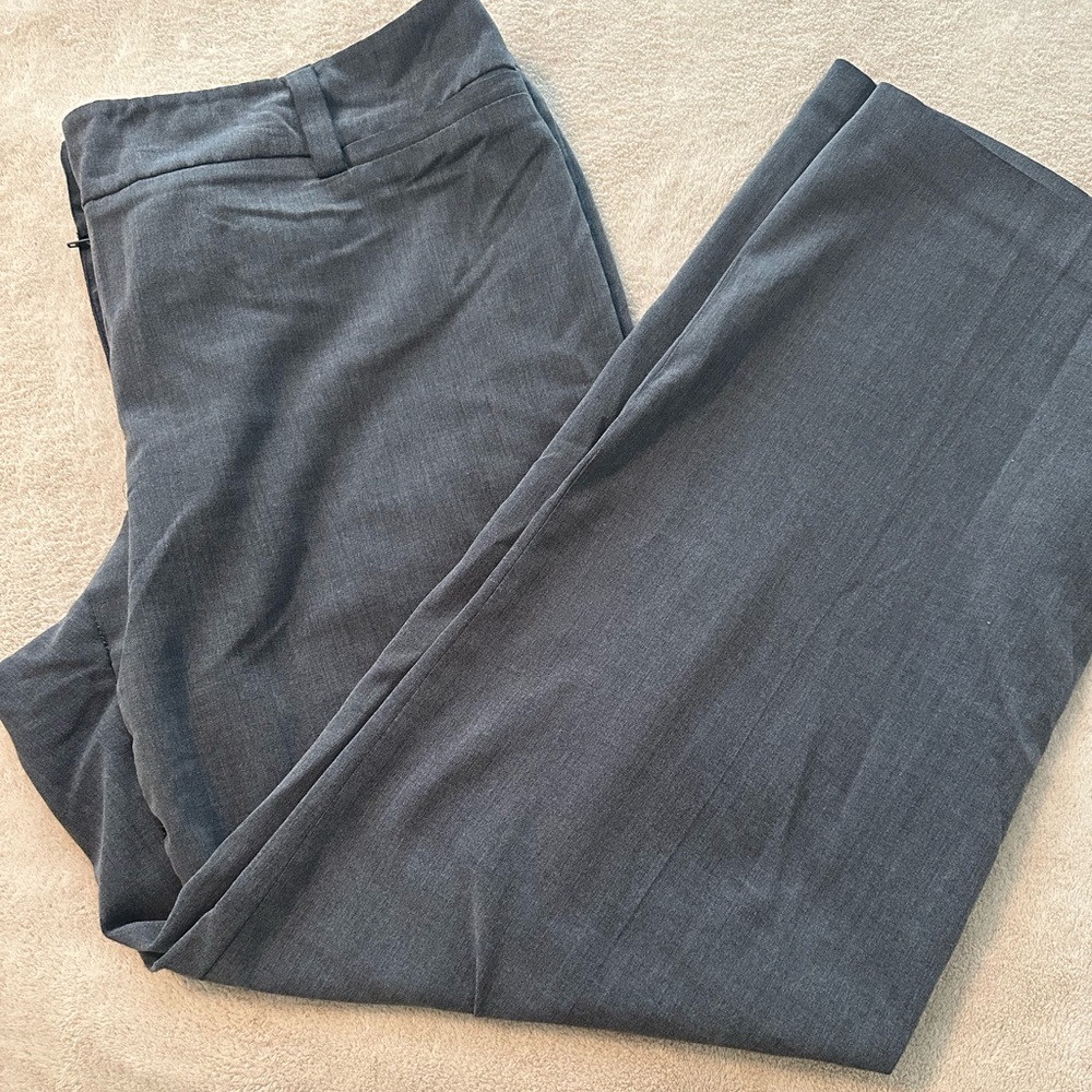 AB Studio Gray Dress Pants